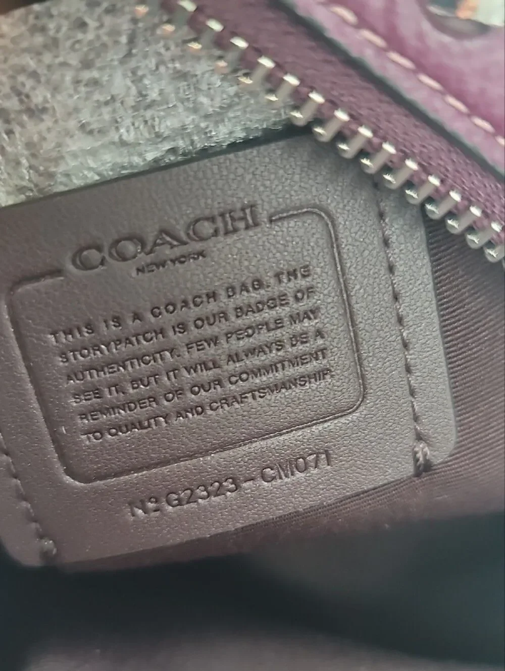 COACH  Sydney Satchel With Rivets